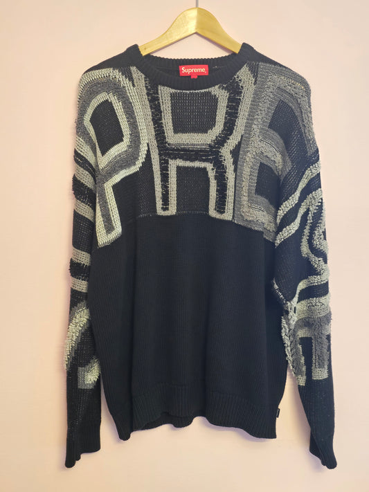 Supreme Chenille Logo Sweater