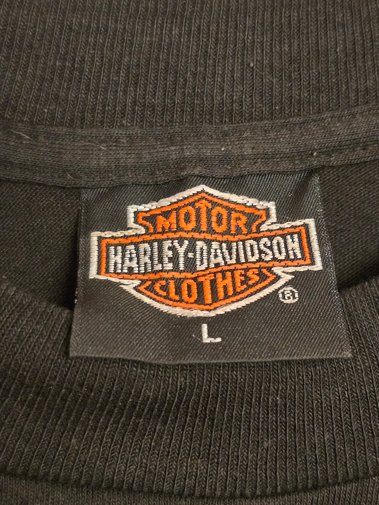 Vintage 1989 Harley Davidson 3D Emblem T-Shirt