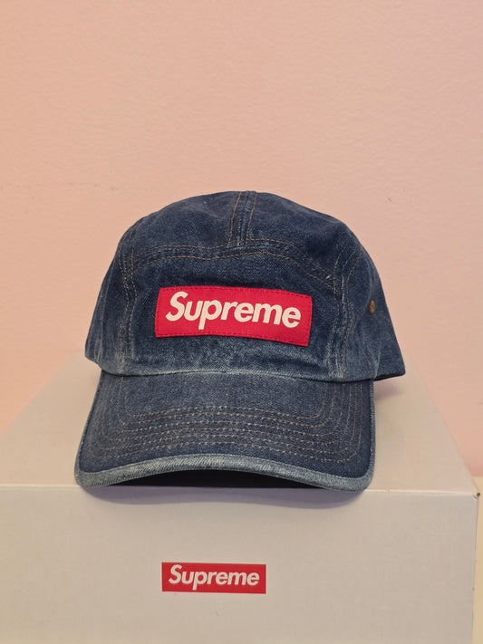 Supreme Washed Chino Twill Camp Cap