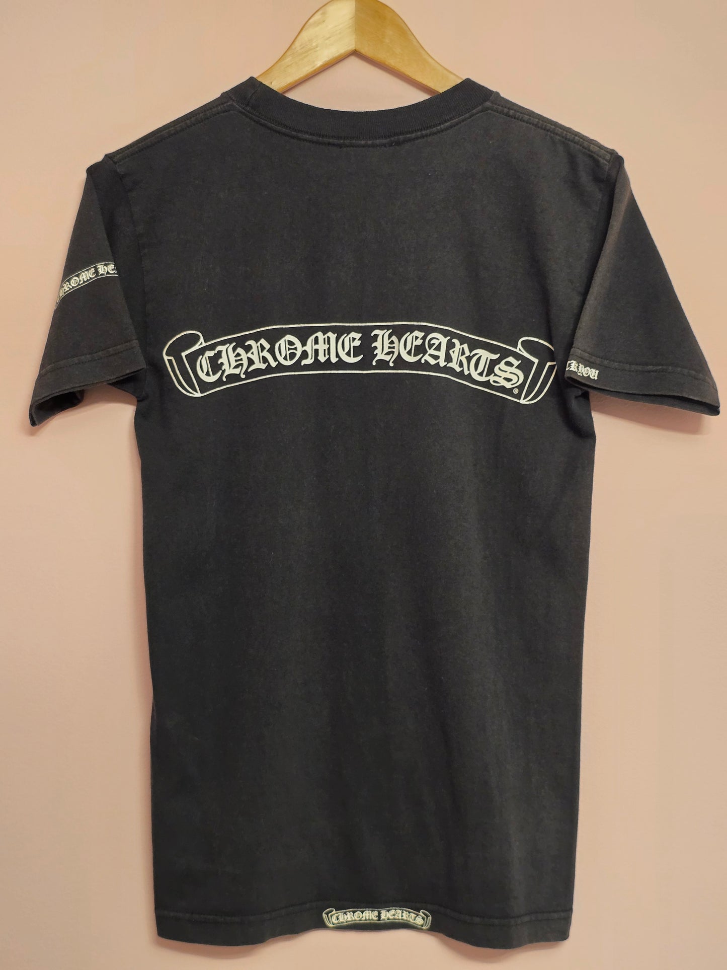 Vintage Chrome Hearts Fuck You Scroll T-Shirt