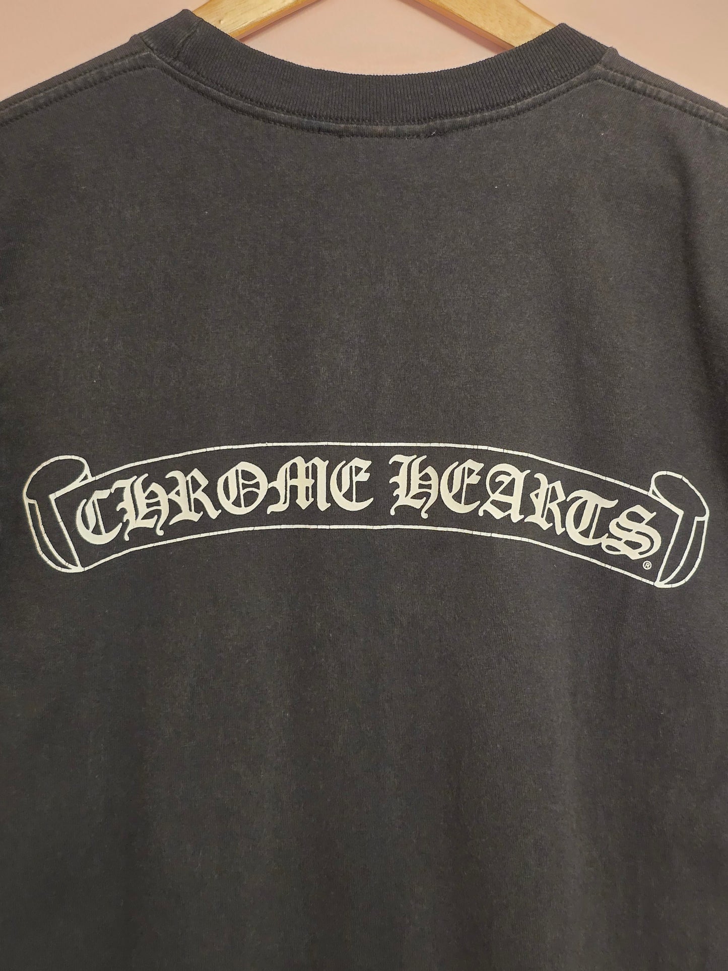 Vintage Chrome Hearts Fuck You Scroll T-Shirt