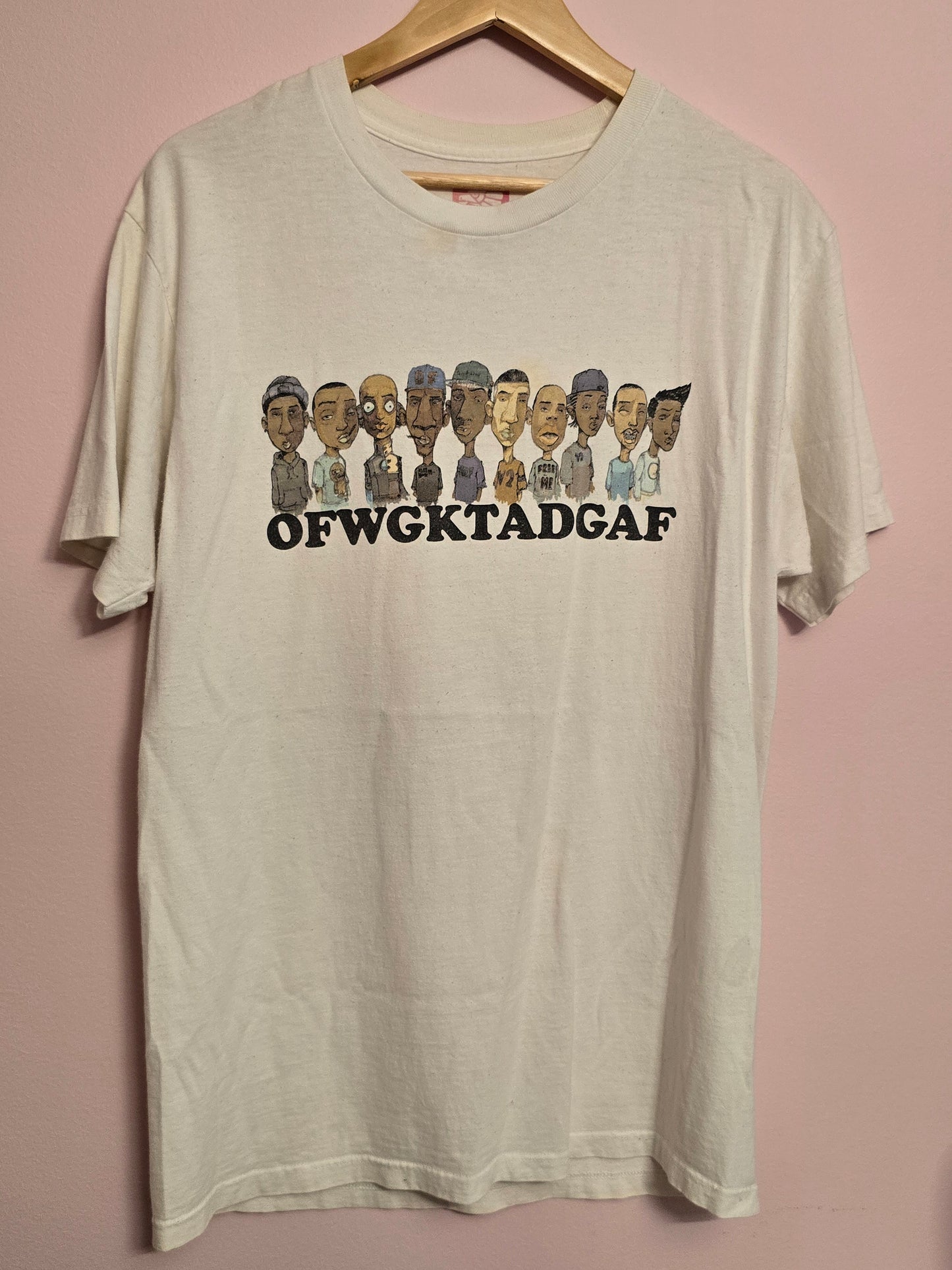 OFWGKTA Cartoon Drawing T-Shirt