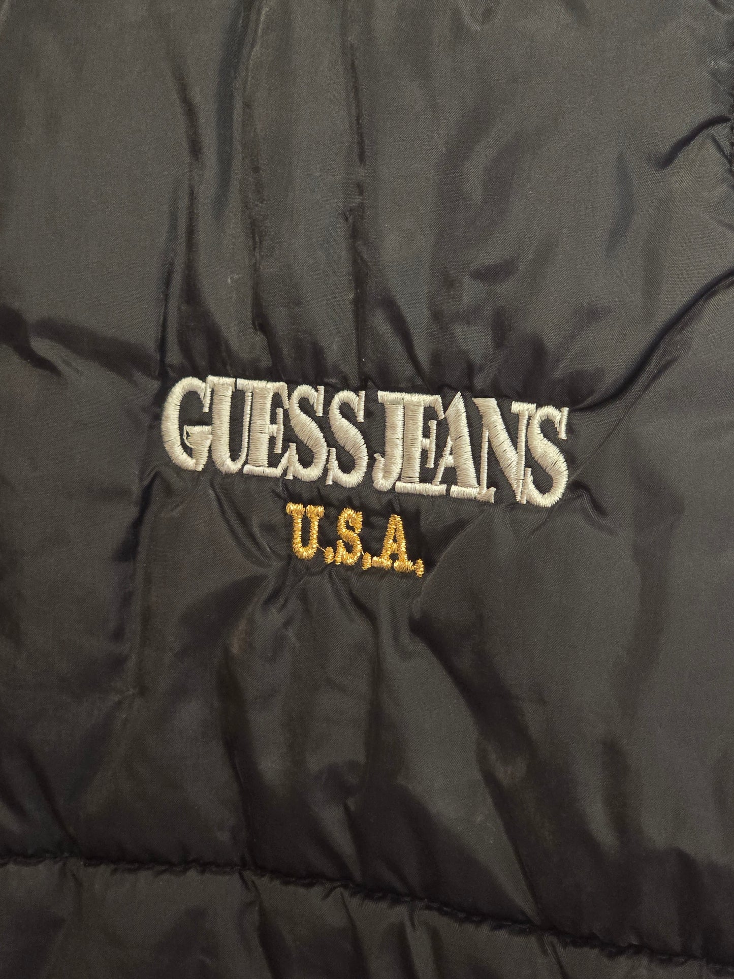 Vintage Guess Jeans Puffer Vest