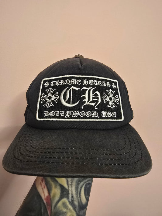 Chrome Hearts CH Hollywood Trucker Hat